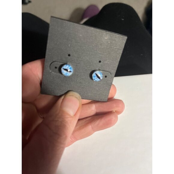 nwt MEDIUM GAGED EARINGS NOT GAGED BUT LOOK LIKE GAGES - Picture 4 of 4